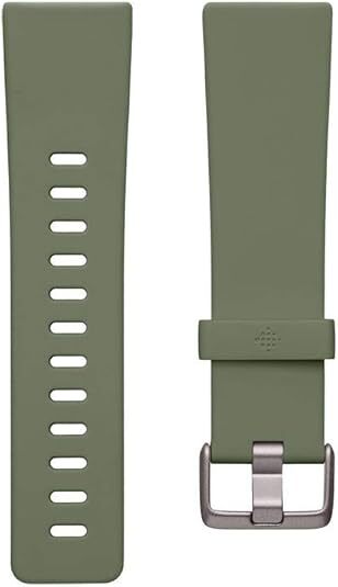 New Authentic Fitbit Versa 2 Classic Band, Large - Olive Green