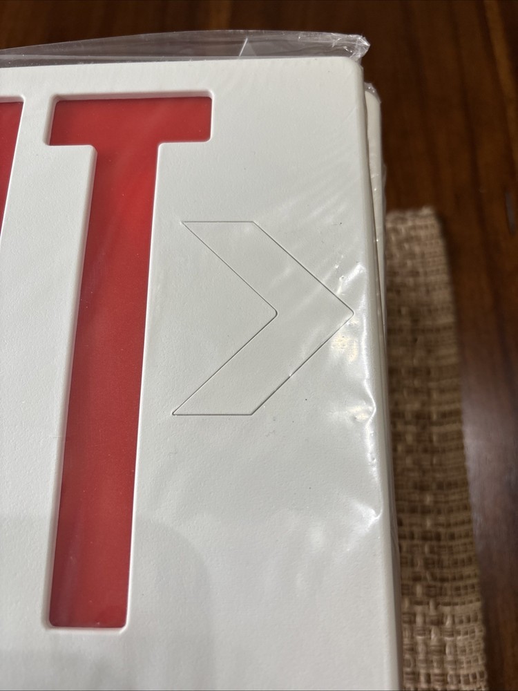 LED Exit Light Faceplate Lot Of 15