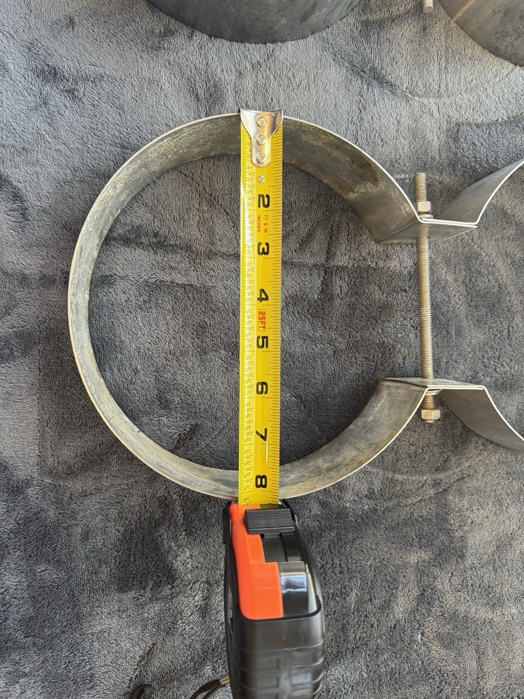 Scuba Stainless Steel Double Band Set, 8”