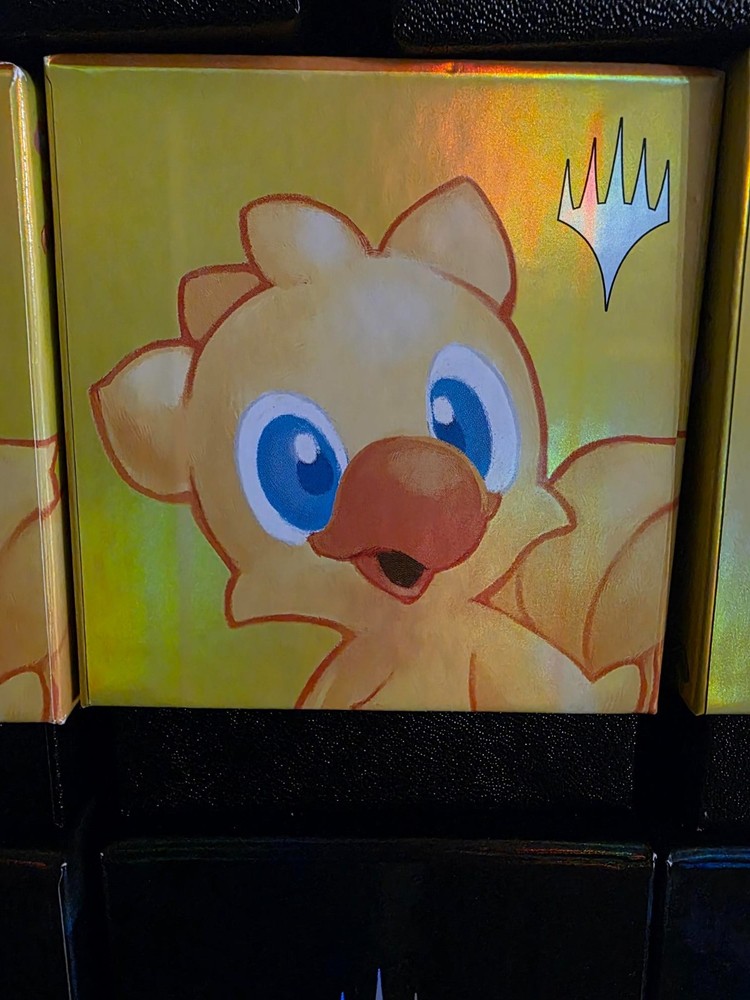 Empty MTG Final Fantasy Chocobo Bundle OR Gift Bundle Boxes + Counter/Dice