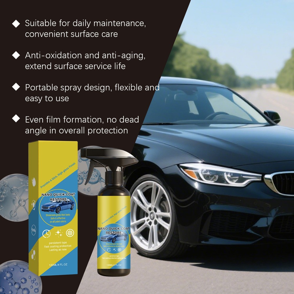 Nano Quick Coat Restore, 2026 Advanced Automobile Quick-Acting Coating Agent