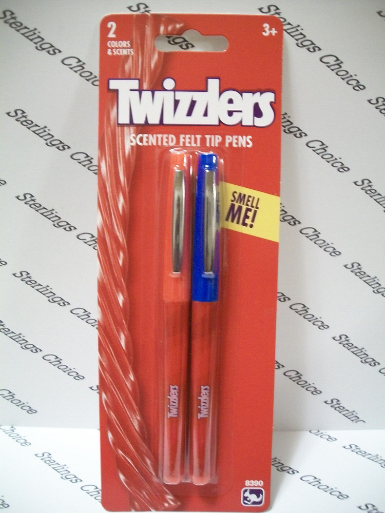 Twizzlers Scented Felt Tip Pens - Strawberry