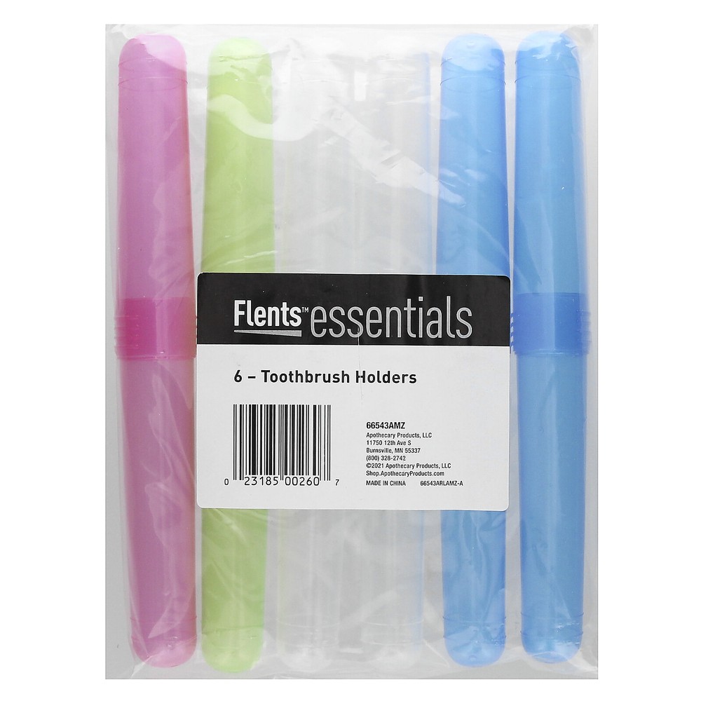 Essentials, Toothbrush Holder, 6 Count