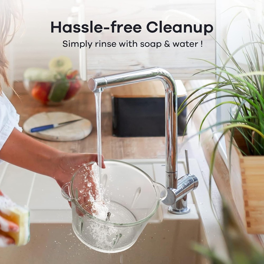 Food Processor Electric Meat Grinder Vegetable Chopper GANIZA Multi Function Kit