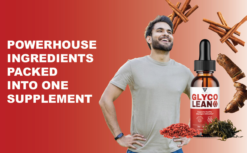 (5 Pack) Glyco Lean Drops, GlycoLean Premium Liquid Drop Supplement (10oz)