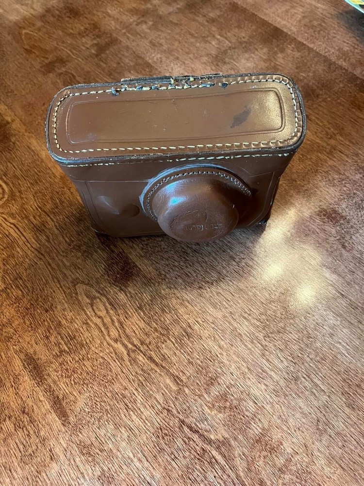 Argus C3 Brick 35mm Rangefinder Camera with Cintar Lens, Flash, and Case