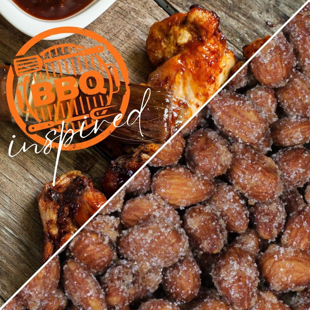BBQ Honey Roasted Almonds by It's Delish,