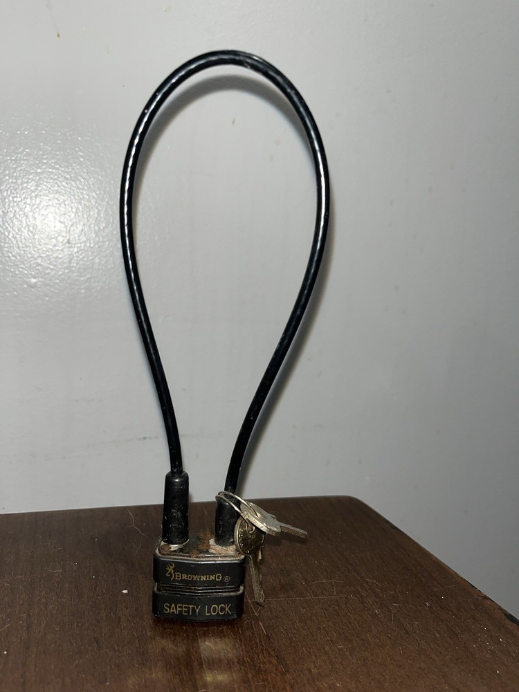 Browning Safety Lock with Two Keys