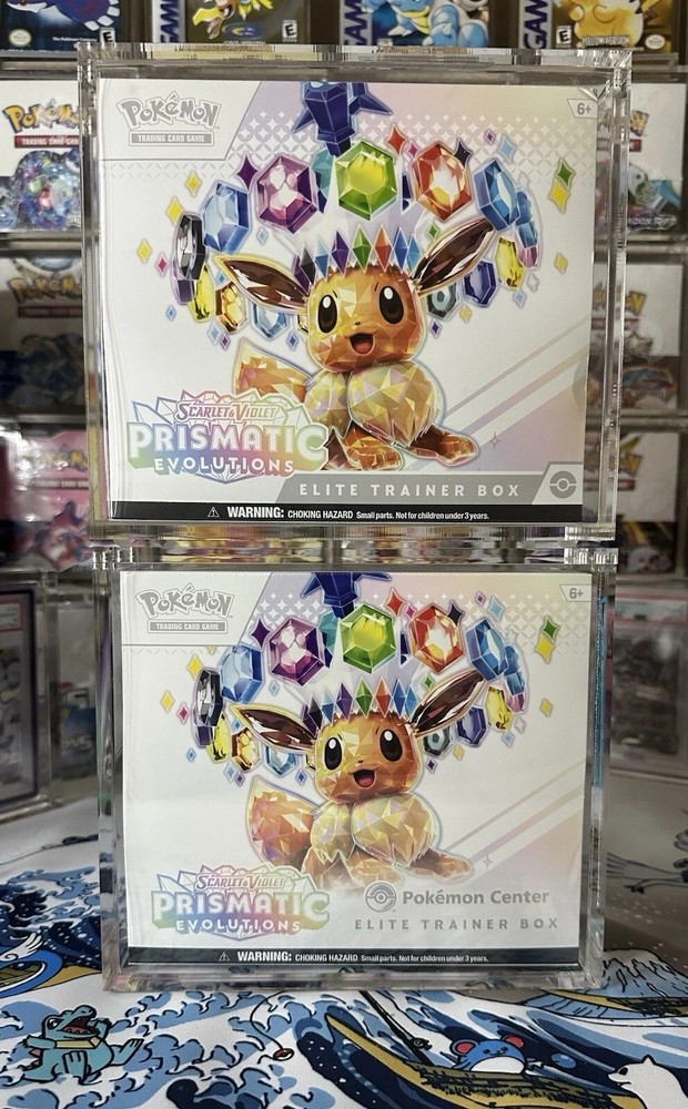 POKEMON ETB DISPLAY MAGNETIC CASE PROTECTOR ELITE TRAINER BOX HIGH QUALITY