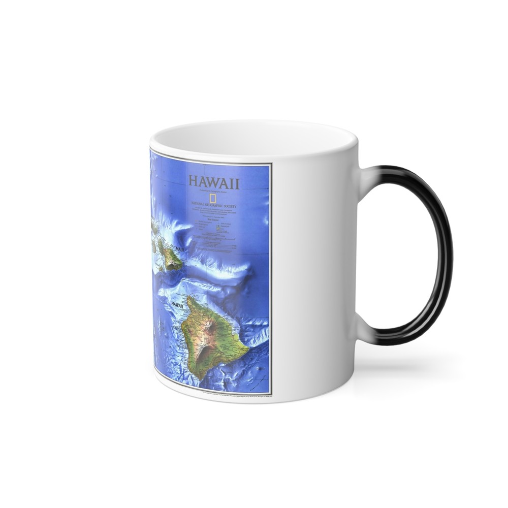 USA - Hawaii (1995) (Map) Color Changing Mug 11oz