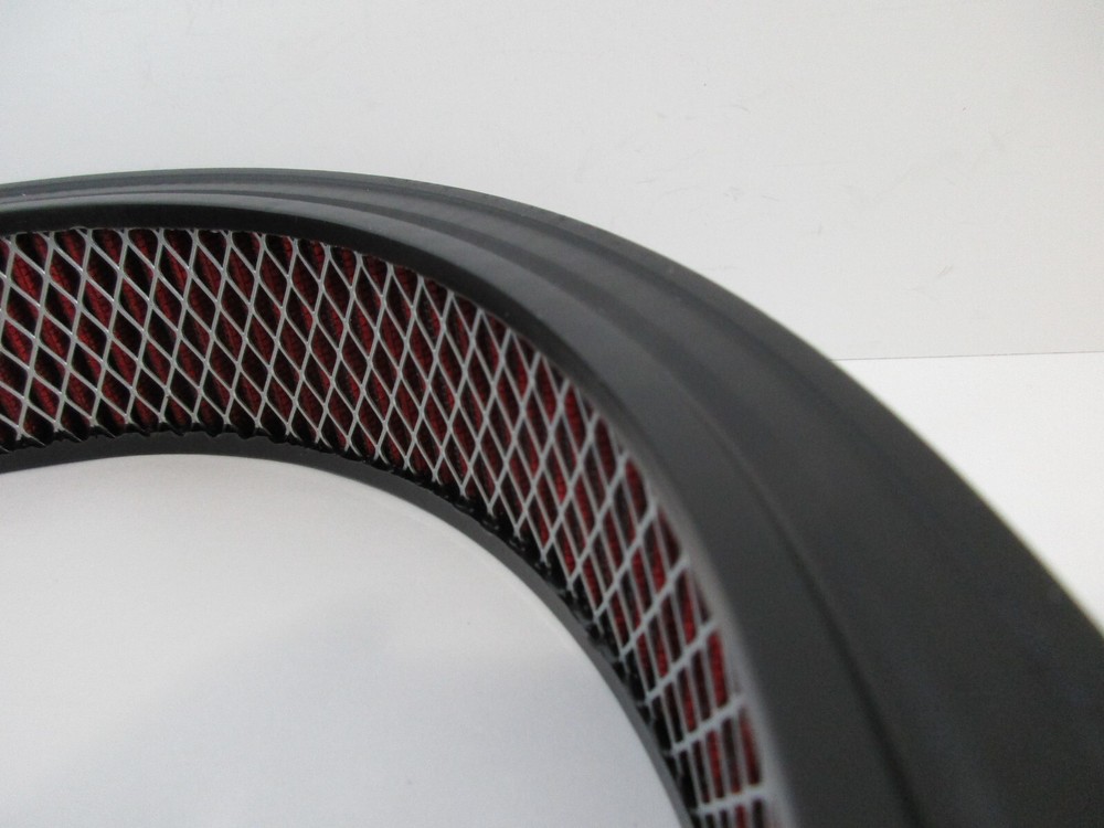 10" "RED" WASHABLE AIR CLEANER ELEMENT REUSABLE #7136RD