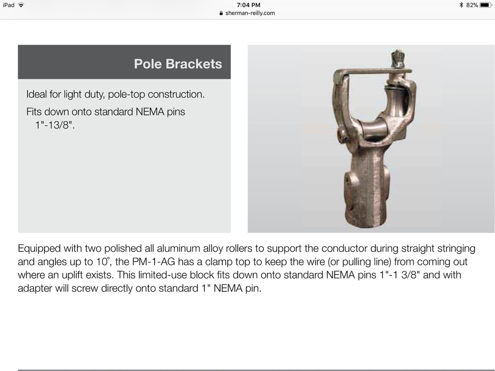 (5) Sherman & Reilly PM-1....pin mounted stringing blocks....Nice!