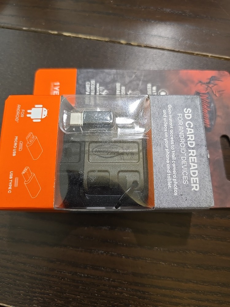 NEW Wildgame Innovations SD Card Reader for Android Devices Free Shipping