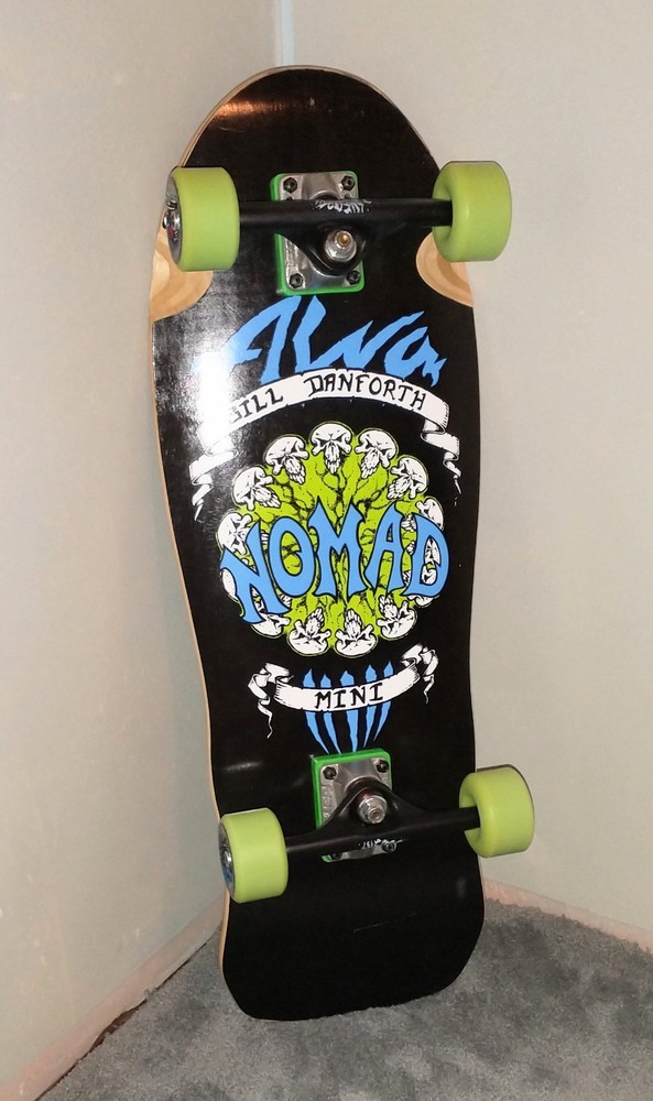Alva Bill Danforth Nomad Mini Reissue Complete Skateboard NEW Tracker Kryptonics