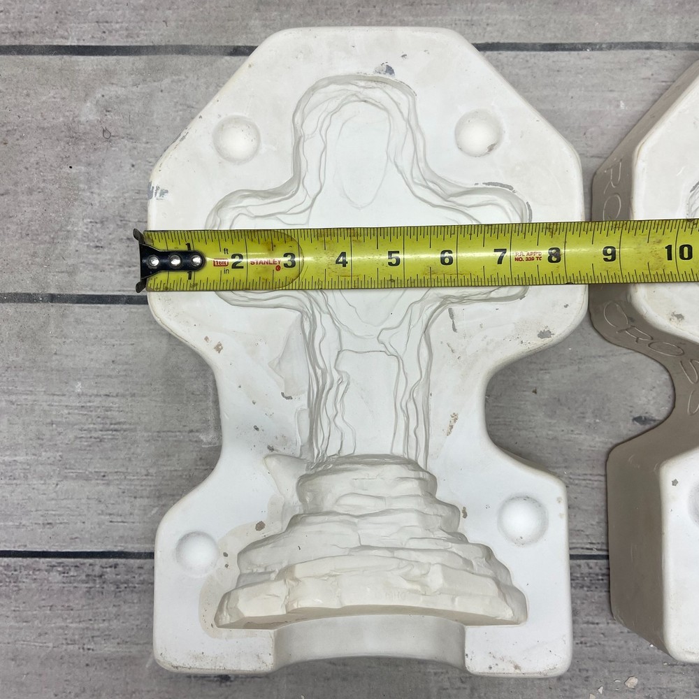 2002 Doc Holliday Ceramic Casting Mold Standing Rock Cross - Easter #2447