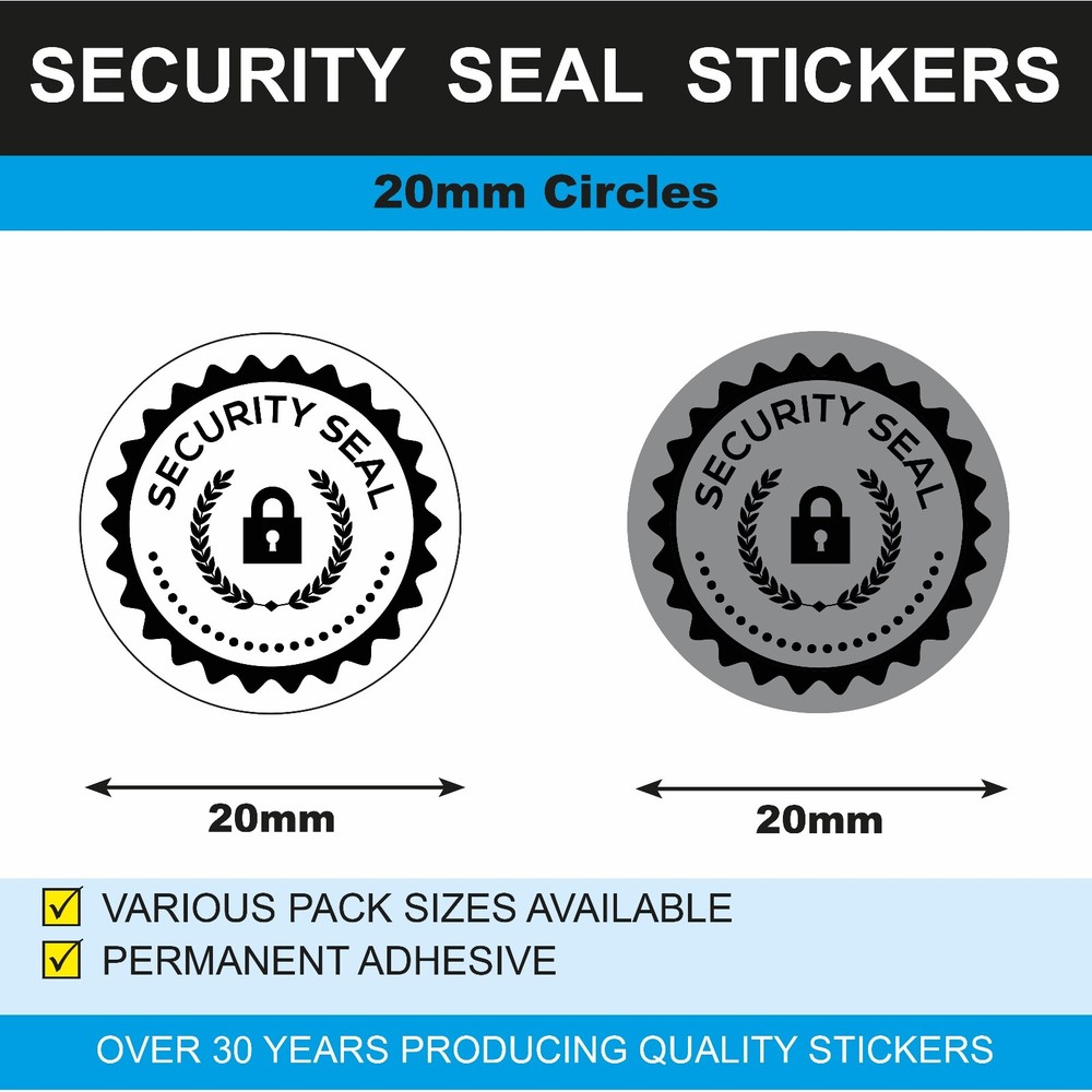 PIP Box / Packet / BOX Security Seals Ideal For all kinds of packaging