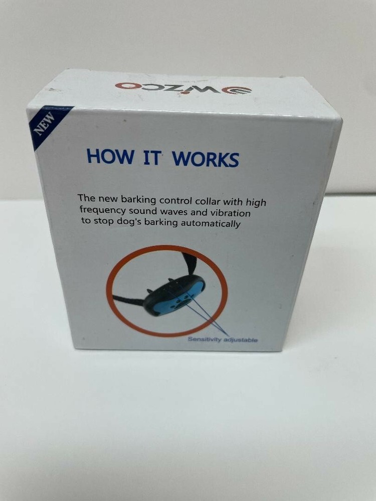 Barking Control Collar WZCO, Sound and Vibration