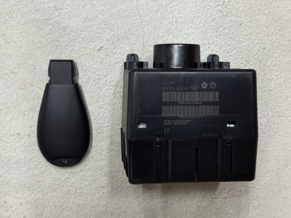Dodge Chrysler Jeep Wireless Ignition Switch Module +Key 68105738 VIN PROGRAMMED
