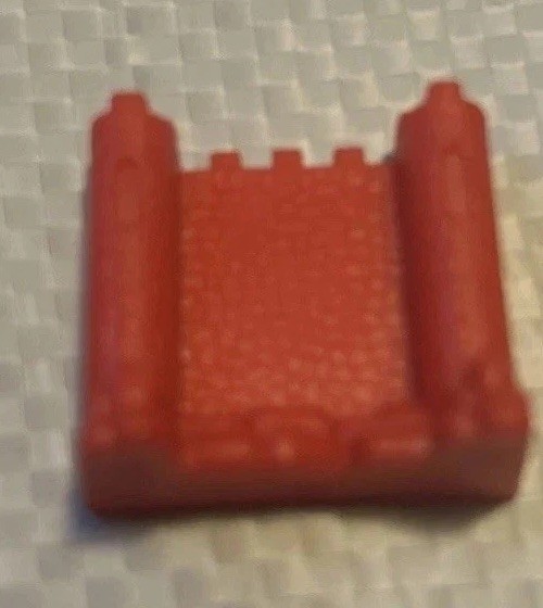 Stratego Replacement Red Bomb Piece Milton Bradley 2002