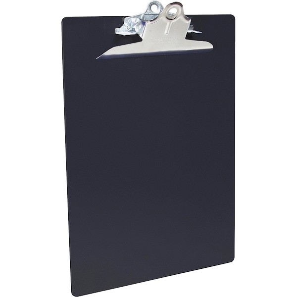 8-1/2" X 11" Clipboard, Black, 1Gej4