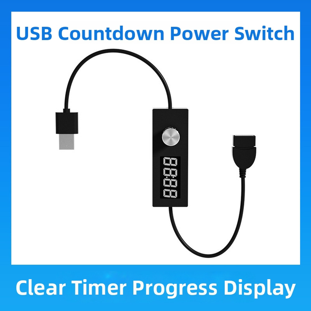 For Fish Tank Equipment USB Power-off Switch Countdown Controller For Fish Tanks