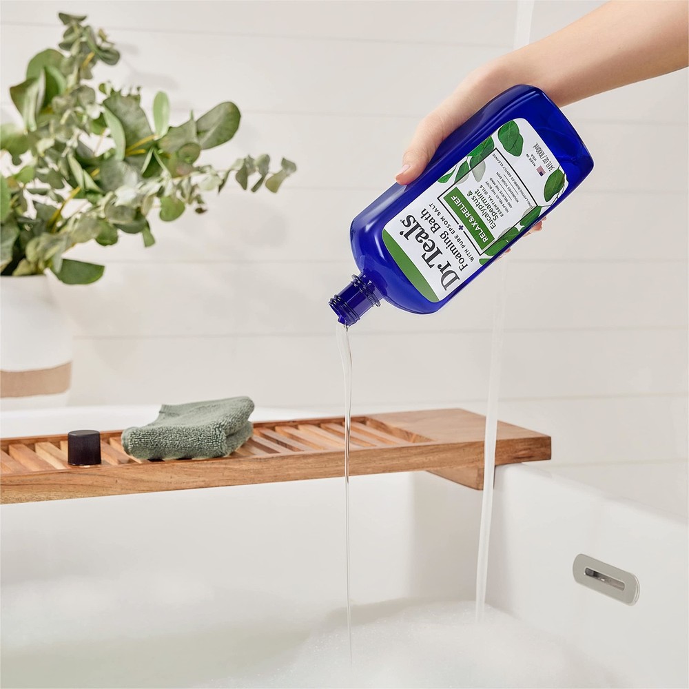 Dr Teal's Epsom Salt Foaming Bath Eucalyptus & Spearmint 34 fl oz