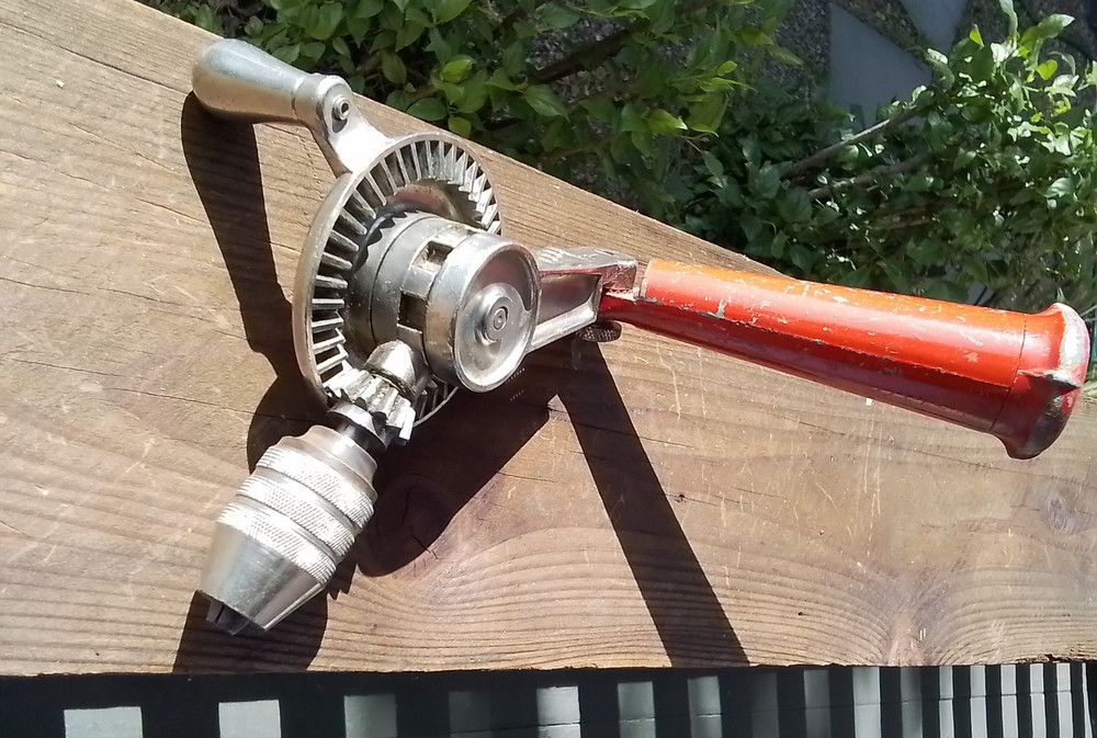 PROTO 370 Angle Adjustable Chuck & Handle 11" DRILL