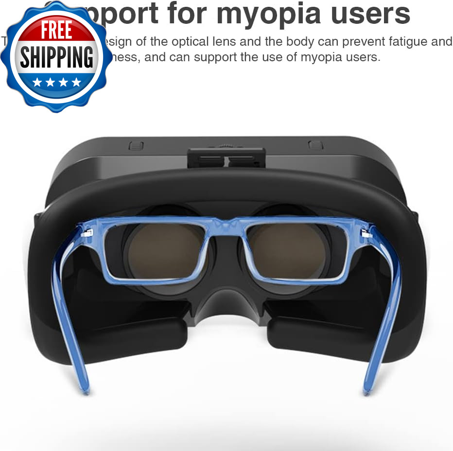 VR Headset 3D VR Glasses Universal Virtual Reality Goggles Support 360°Panorama