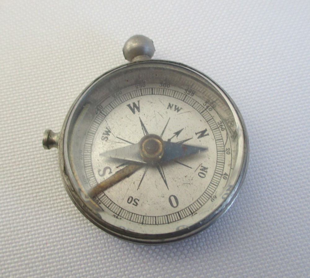 Vintage Compass Bevel Glass Cover