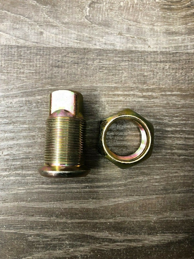 STANDARD M-129 INNER CAP NUT LEFT HAND WITH OUTER CAP NUT M-127