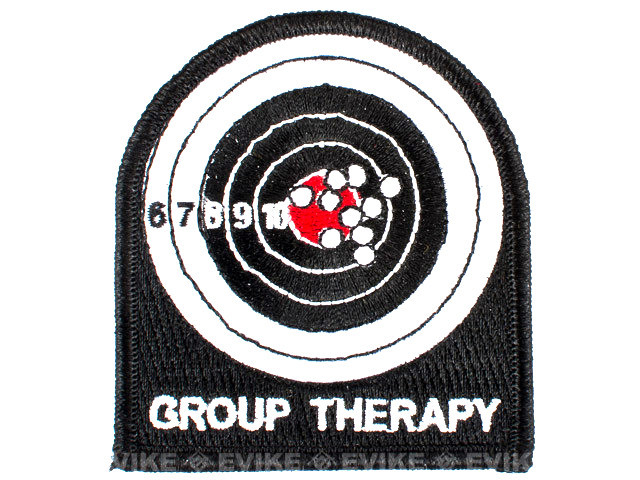The Tactical US Made Group Therapy Combat Army Morale Hook/loop Patch