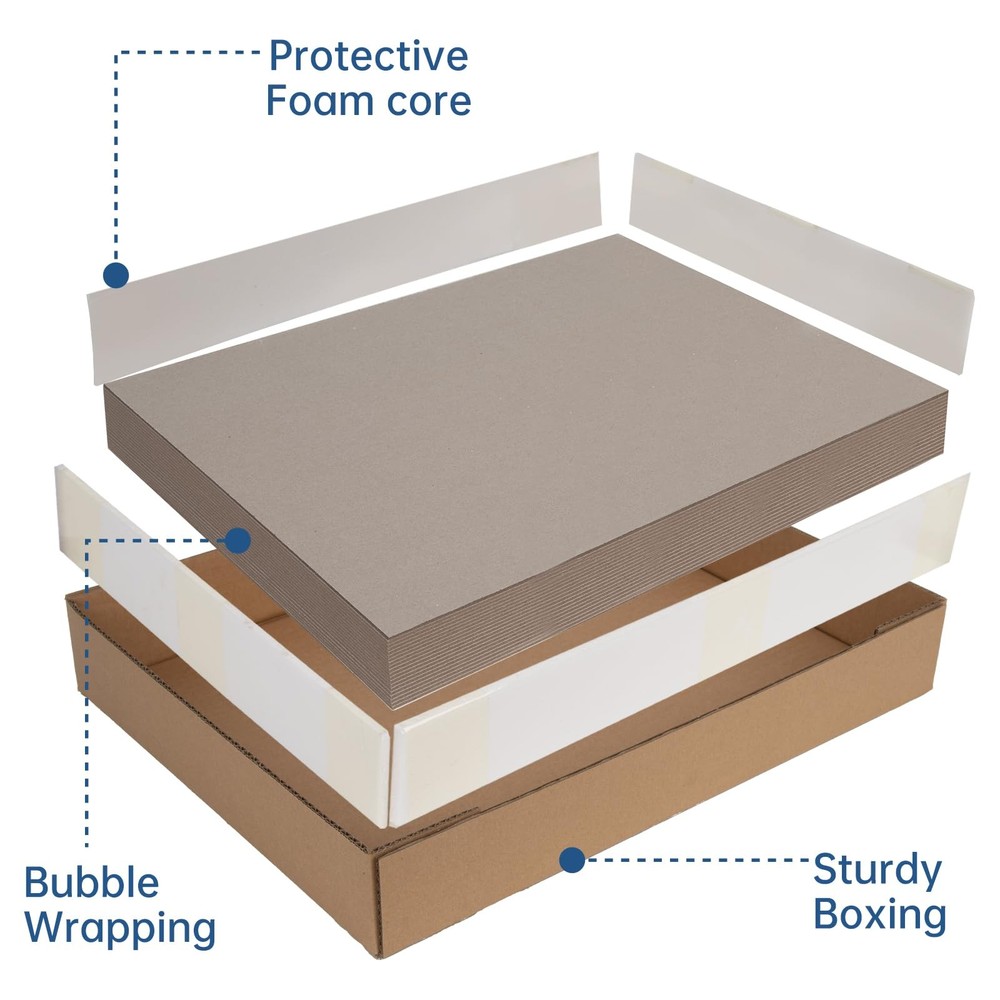 Sturdy 8.5x11 Chipboard Sheets - 20 Pack, 80 PT Thick for Binding & Crafts
