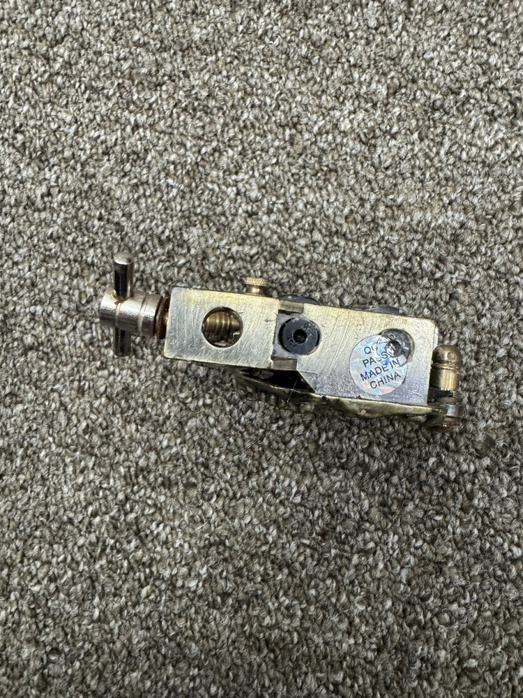 Solid Brass Skull Coil Tattoo Machine Untested SKU:A