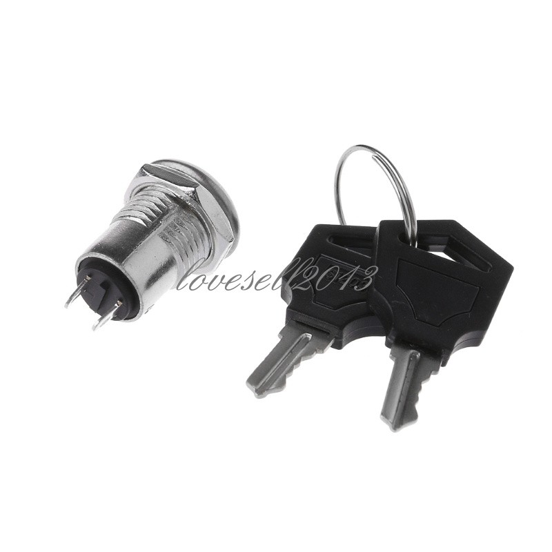 2PCS S1203 Security Power Locks Phone Lock Electronic Key Switch key Lock + Keys