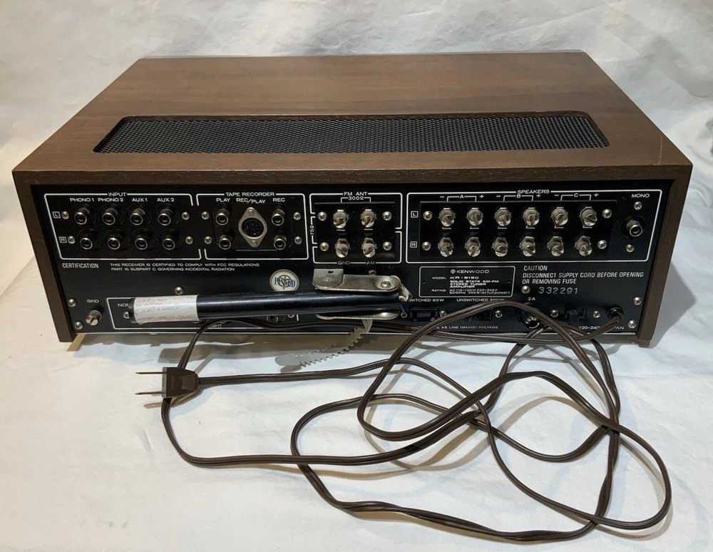 Vintage Kenwood KR-5150 Solid State Stereo Receiver