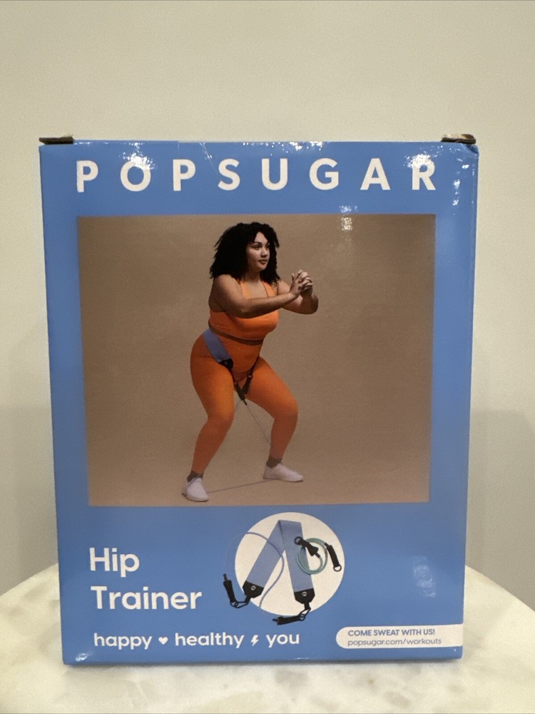 Popsugar Hip Trainer Kit With Interchangeable Strength Cords & Fabric Squat Belt
