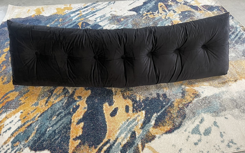 Soft Headboard Triangular Wedge Reading Pillow Daybed Backrest Cushion, WOWMAX