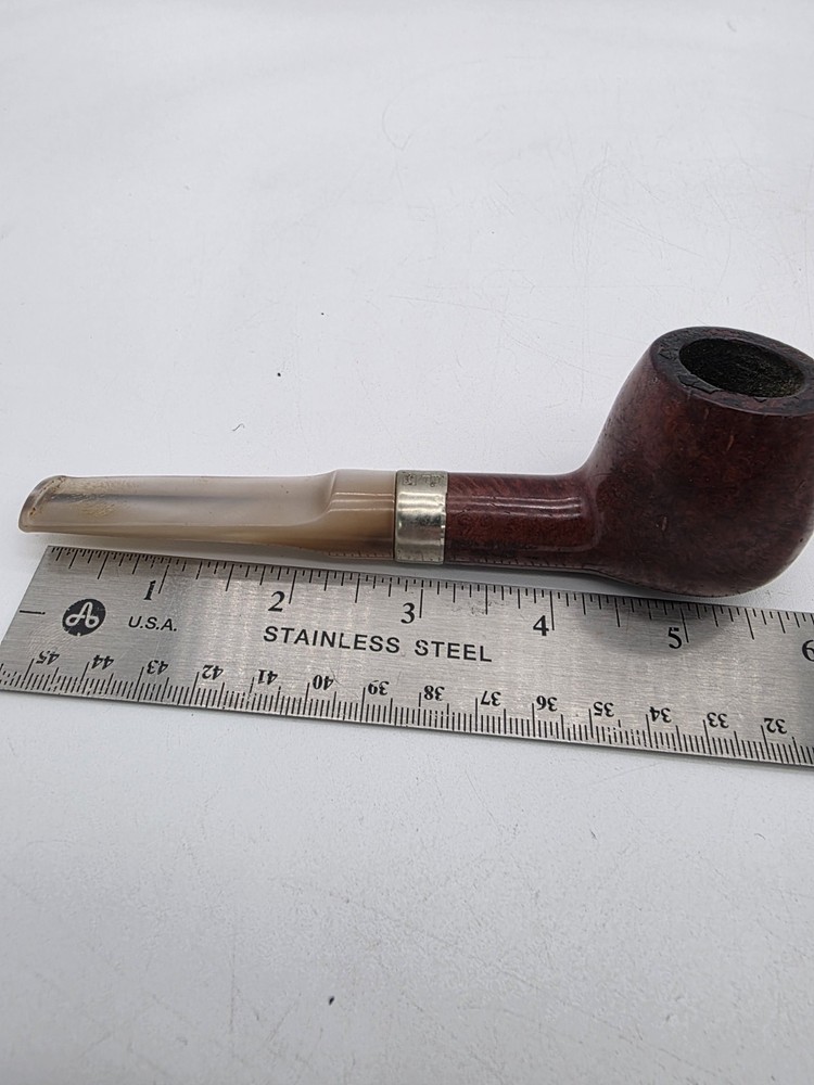 Vintage England Estate Pipe With Hallmarks