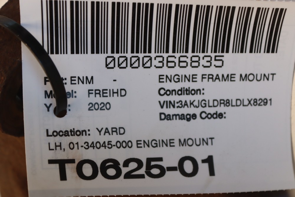 2008-2025 FREIGHTLINER CASCADIA 125 DD15 LEFT ENGINE MOUNT SUPPORT BRACKET OEM