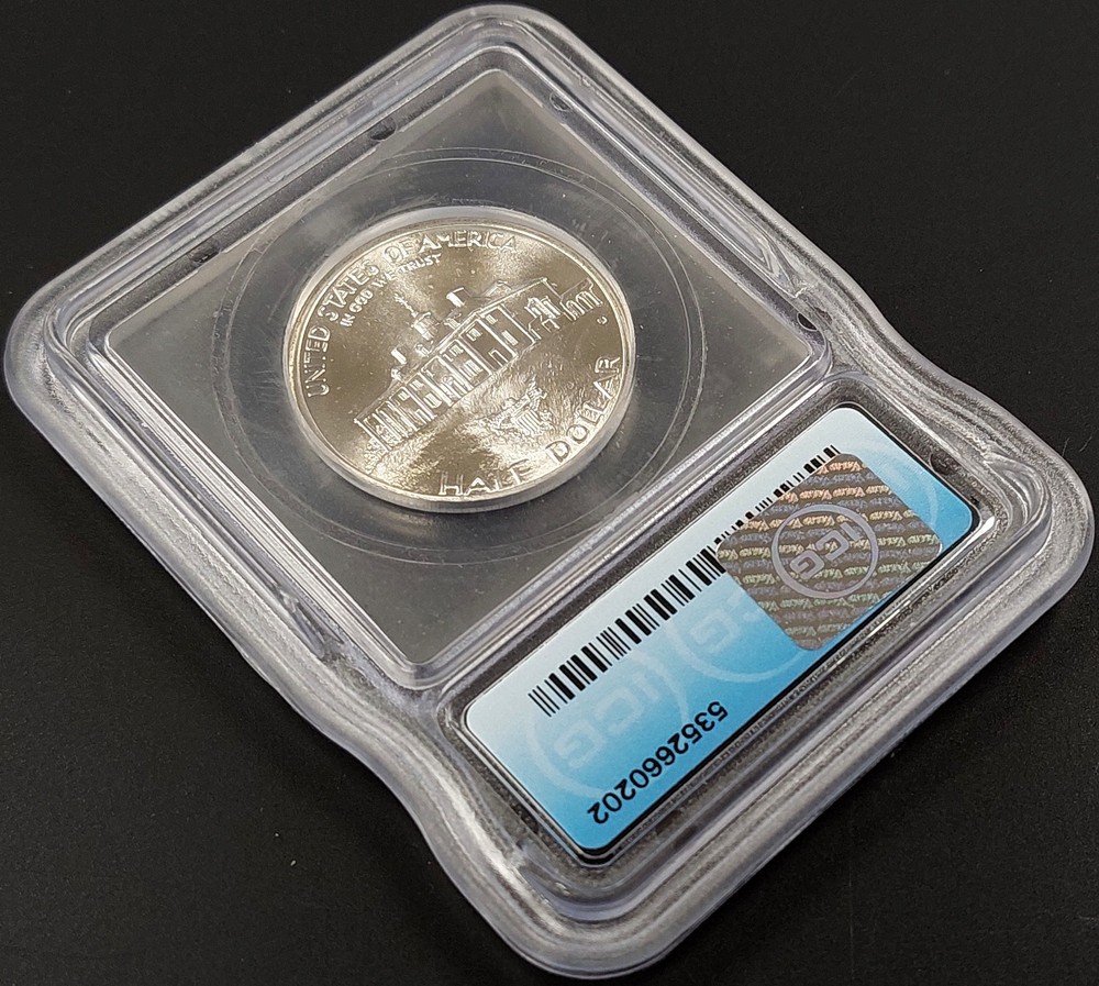 1982 D Washington Half Dollar certtified MS 65 by ICG!