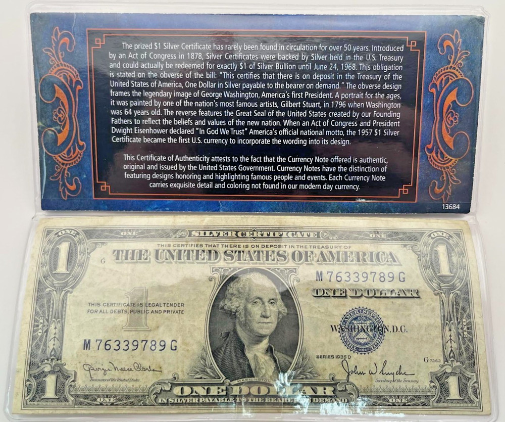 1935 Depression Era Currency - Silver Certificate #2
