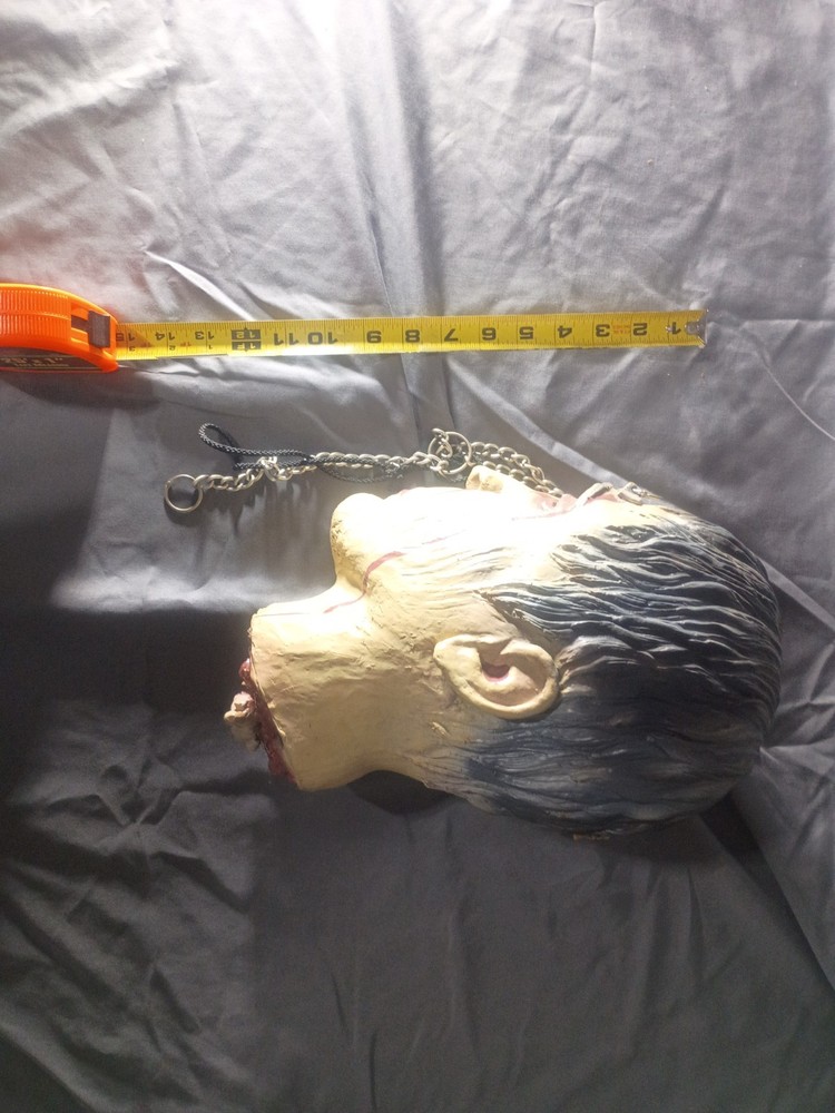 Vintage Severed Head Halloween Prop