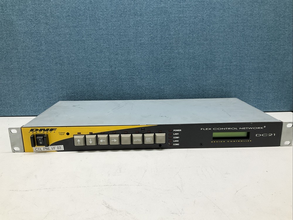 DNF Controls GTP-32 GPI Tally Processor Flex Control Network Rack Mountable
