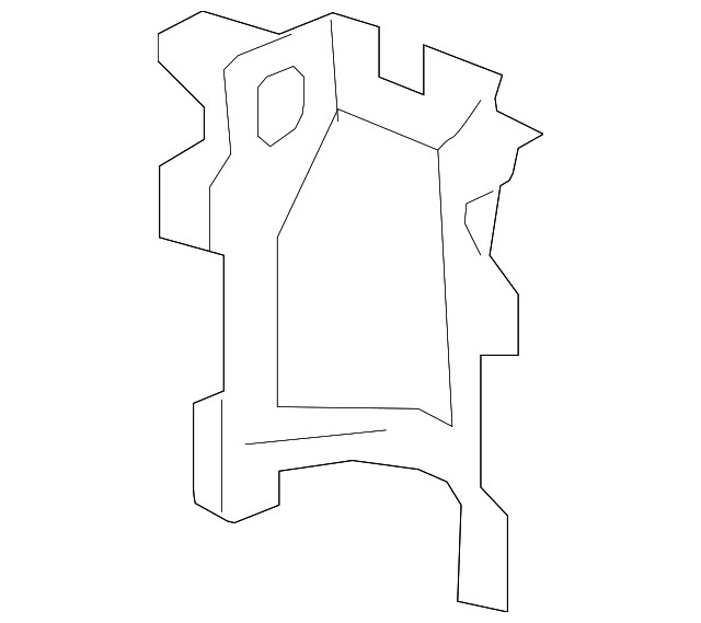 Genuine GM Hood Stop Bracket 25811768