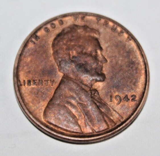 1942  penny error: "L" in Liberty misaligned