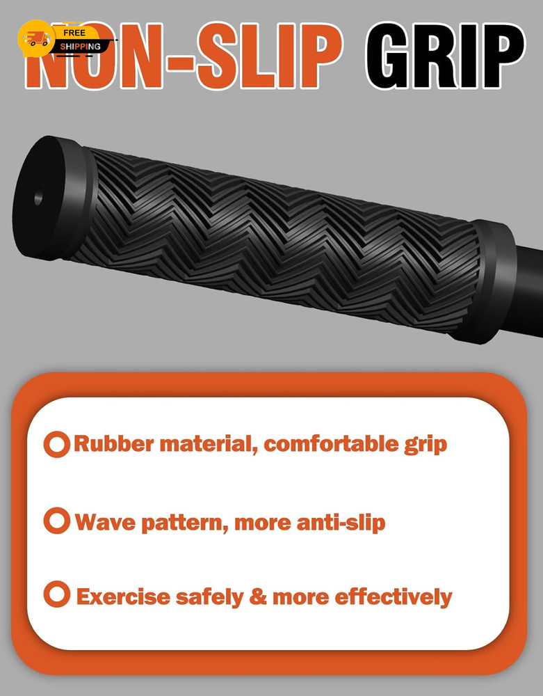 LAT Pull Down Bar Cable Machine Bar Attachment Triceps Biceps Pushdown Bar