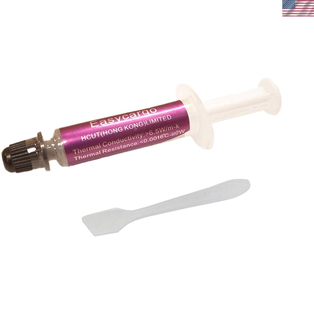 Thermal Paste Kit with Applicator Tool - 6.5 W/m-k for PC & Gaming Consoles