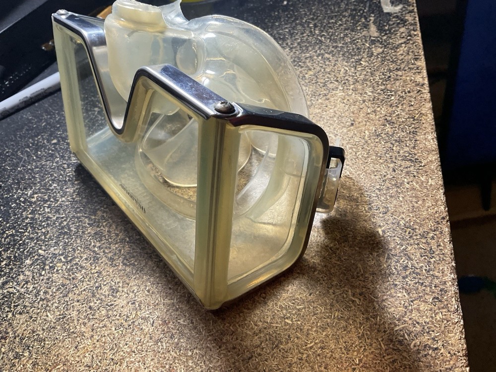vintage scuba mask