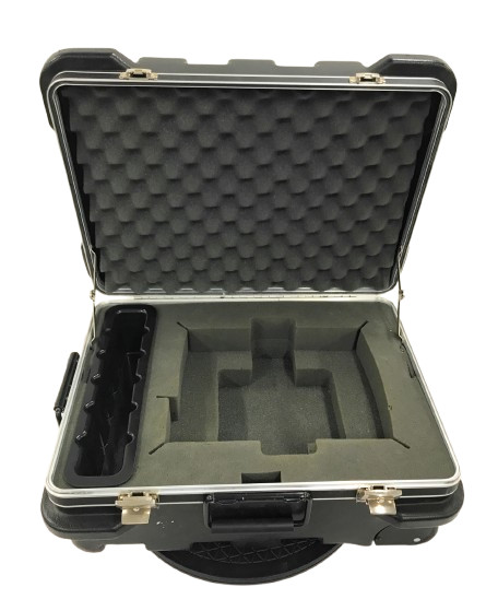 Boxlight Hard Shell Rolling Projector Travel Equipment Case 22"x17"x10"