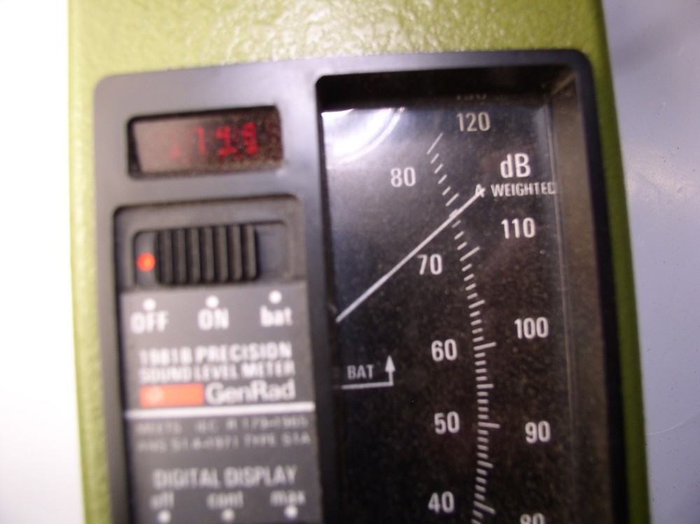 Precision Sound Level Meter Gen Rad 1981B